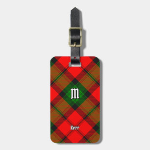 Etiqueta De Bagagem Clan Kerr Tartan