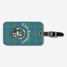 Clan Lockhart Crest Crachá & Tartan