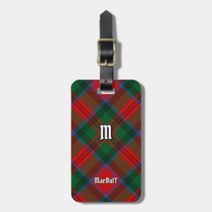 Etiqueta De Bagagem Clan MacDuff Tartan