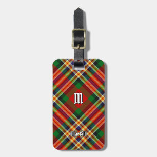 Etiqueta De Bagagem Clan MacGill Tartan TBagagem