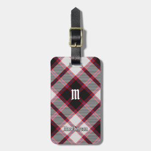 Etiqueta De Bagagem Clan MacPherson caçando Tartan Bagagem