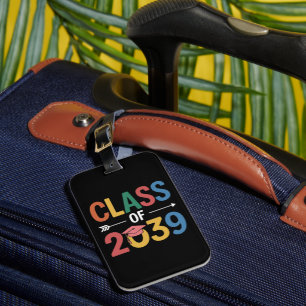 Etiqueta De Bagagem Classe Groovy Do Mais velho De Graduação 2039 2039