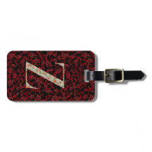 Clássico - Letra monofórica Z - vermelho escuro