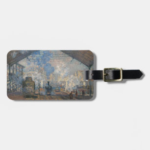 Etiqueta De Bagagem Claude Monet - A Estação Saint-Lazare