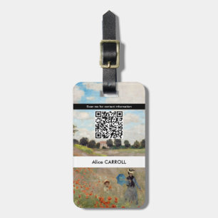 Etiqueta De Bagagem Claude Monet - Campo de Papoulas
