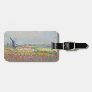 Etiqueta De Bagagem Claude Monet - Campos de Tulipas perto de Haia