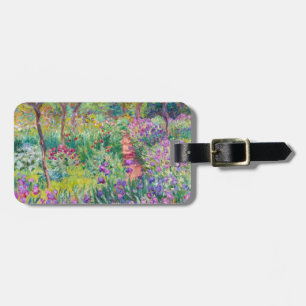 Etiqueta De Bagagem Claude Monet - O Jardim de Íris em Giverny
