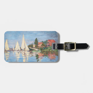 Etiqueta De Bagagem Claude Monet - Regatas em Argenteuil