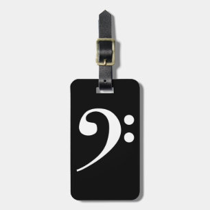 Etiqueta De Bagagem Clef baixo branco
