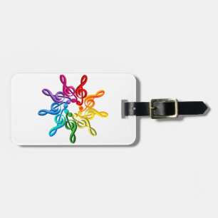 Etiqueta De Bagagem Clefs de Trebel em Tag de uma bagagem do teste