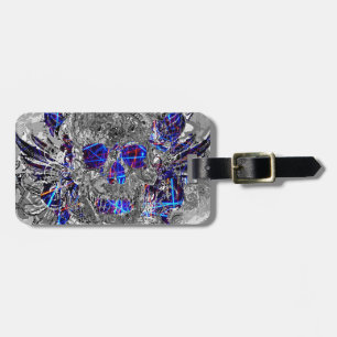 Etiqueta De Bagagem Cobrir branco-preto branco-branco, branco-branco,