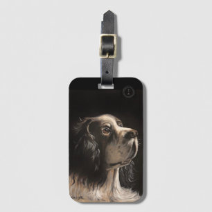 etiqueta de bagagem cocker spaniel