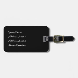 Etiqueta De Bagagem Coelho checkered de Kawaii