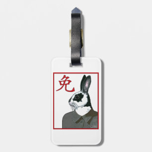 Etiqueta De Bagagem Coelho do partido