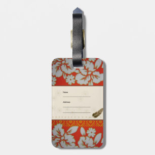 ETIQUETA DE BAGAGEM COLEÇÃO DE HAVAÍ ALOHA