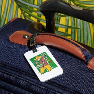 Etiqueta De Bagagem Coletor de Borboletas