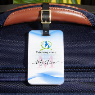 Etiqueta de Bagagem com Logotipo Personalizado
