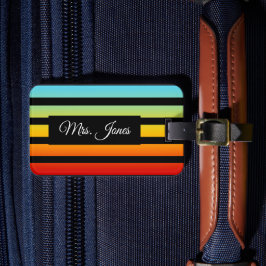 Etiqueta de Bagagem com Stribow Personalizada