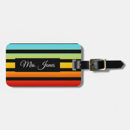 Etiqueta de Bagagem com Stribow Personalizada