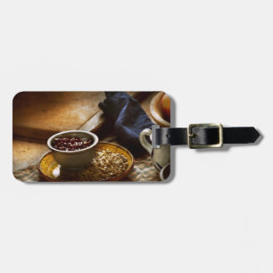 Etiqueta De Bagagem Comida - Café - Torrado fresco