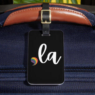 Etiqueta De Bagagem Comma La Kamala Harris Pride Rainbow LGBQ Gay