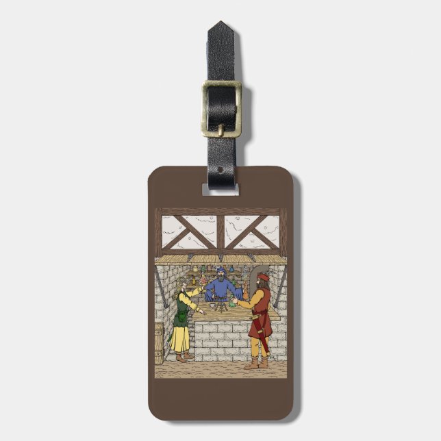 Etiqueta De Bagagem Compro Apothecary Fantasy (Frente Vertical)