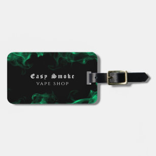 Etiqueta De Bagagem Compro Vape Green Business
