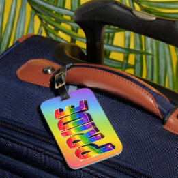 Etiqueta De Bagagem Comunidade Arco-íris ORGULHO LGBTQIA+