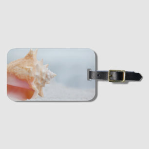 Etiqueta De Bagagem Conch Shell   Florida