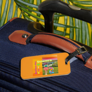 Etiqueta De Bagagem Conjunto de Verão