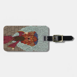Etiqueta De Bagagem Conjurando o Dragão