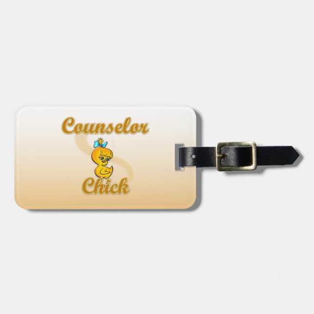 Etiqueta De Bagagem Conselheiro Pintinho (Frente Horizontal)