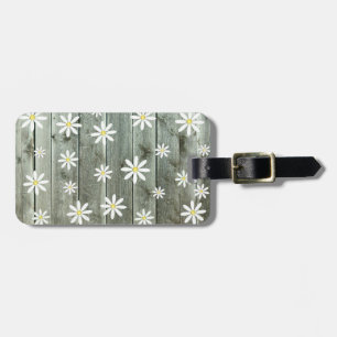 Etiqueta De Bagagem Conselho Rustic Daisy Barn