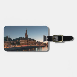 Etiqueta De Bagagem Copenhaga Dinamarca
