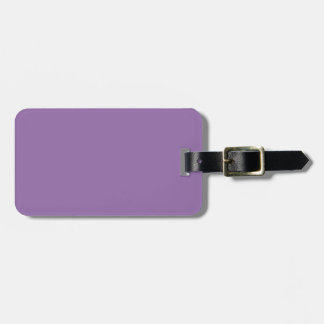 Etiqueta De Bagagem Cor da Moda Elegante Violeta Bellflower