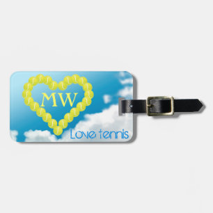 Etiqueta De Bagagem Coração do tênis, amor, personalizado