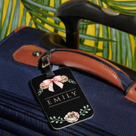 Etiqueta De Bagagem Cores d'água do arco