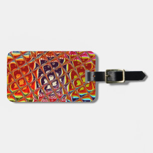 Etiqueta De Bagagem Cores especiais de Natal Papais noeis de neve HoHo