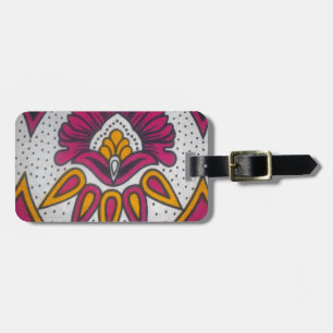 Etiqueta De Bagagem cores legal retro vintage diafragma tradicional af
