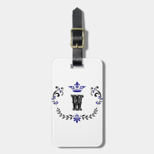Etiqueta De Bagagem Coroa Versa Monograma 'W'