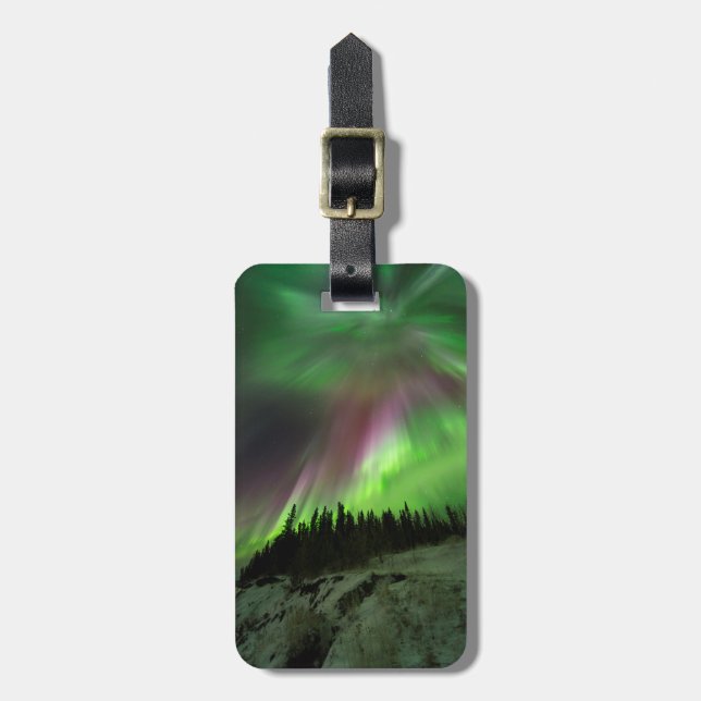 Etiqueta De Bagagem Corona Aurora (Frente Vertical)