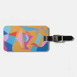 Etiqueta De Bagagem Cosmopolitan Colorwave Luggage Tag