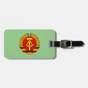 Etiqueta De Bagagem Cottbus, Alemanha Oriental (DDR, GDR) Ossi