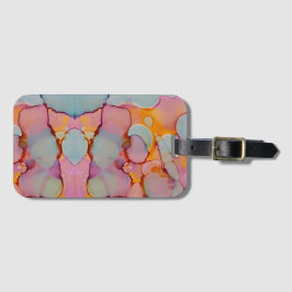 Etiqueta De Bagagem Cotton Candy Mirage