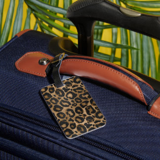 Etiqueta De Bagagem Cowhide Luggage Tag