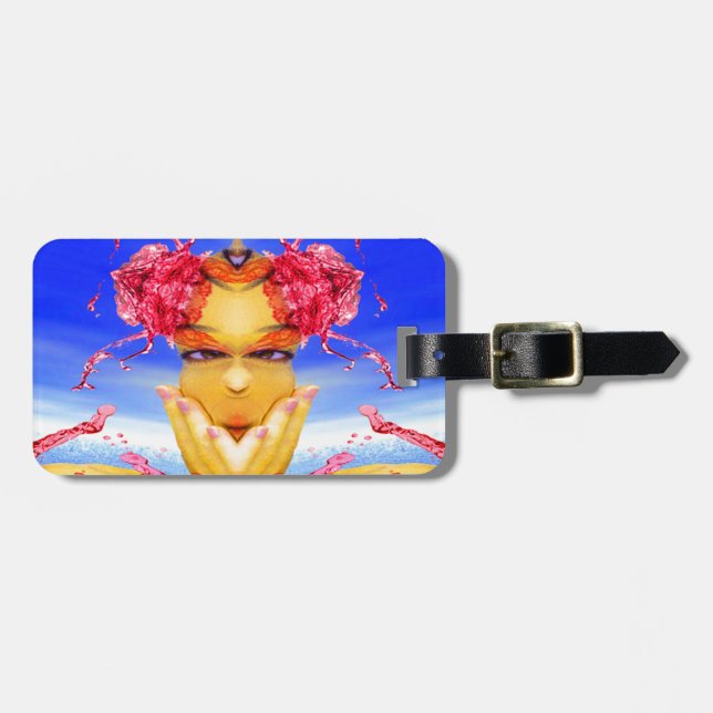 Etiqueta De Bagagem Criatura marítima (Frente Horizontal)