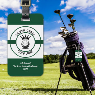 Etiqueta De Bagagem Crie Personalizado Seu Próprio Torneio de Golfe
