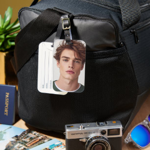 Etiqueta De Bagagem Crie sua própria foto imagem personalizada