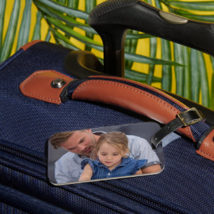 Etiqueta De Bagagem Crie Sua Própria Foto Imagem Personalizada DIY