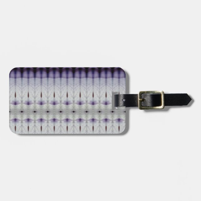 Etiqueta De Bagagem Crocus Ikat 6 San Telmo (Frente Horizontal)